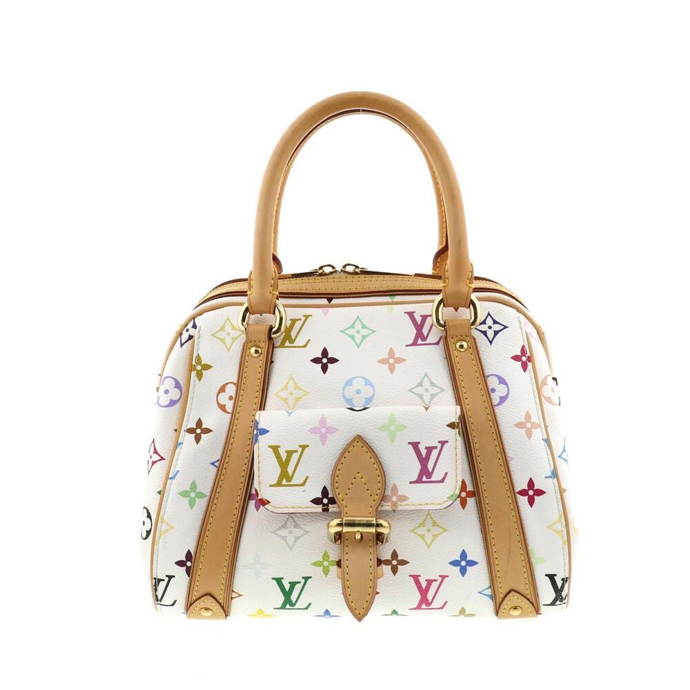 LOUIS VUITTON Priscilla Bag Handbag Monogram Multicolor